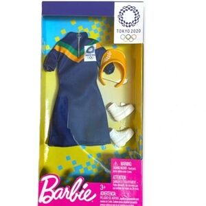 Barbie clothes NRFB Tokyo Olympic 2020 outfit - complete 3/4